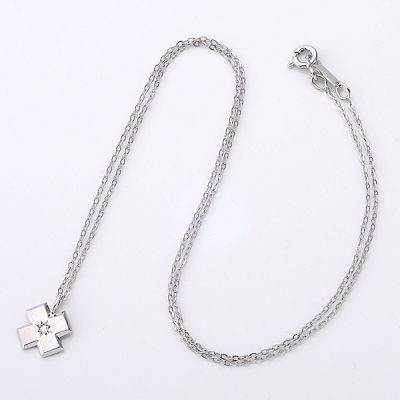 シルバーネックレス