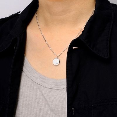 シルバーネックレス