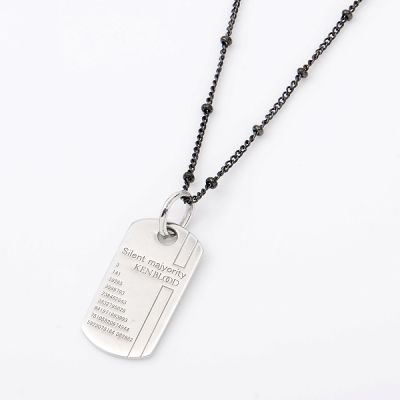 シルバーネックレス