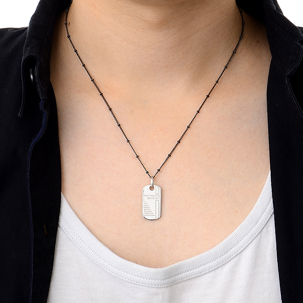 シルバーネックレス