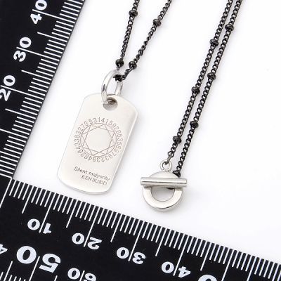 シルバーネックレス