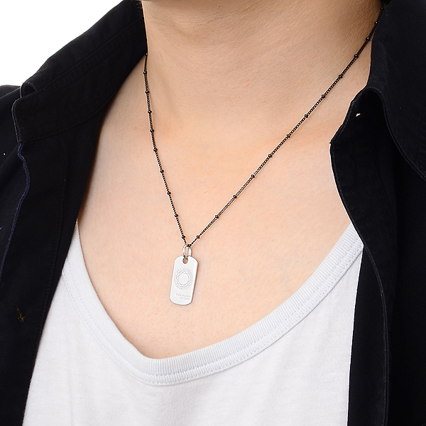 シルバーネックレス