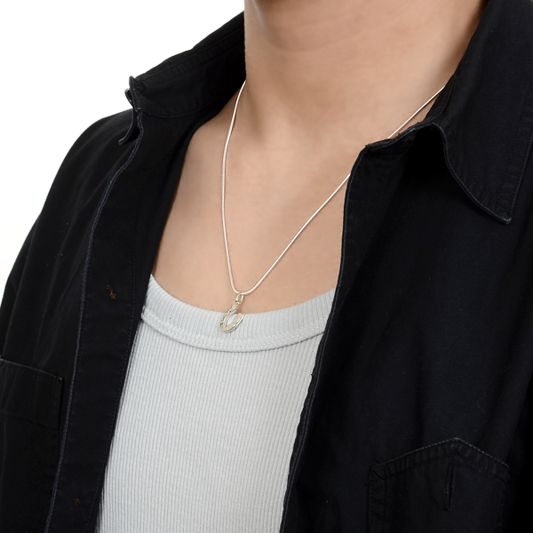 シルバーネックレス