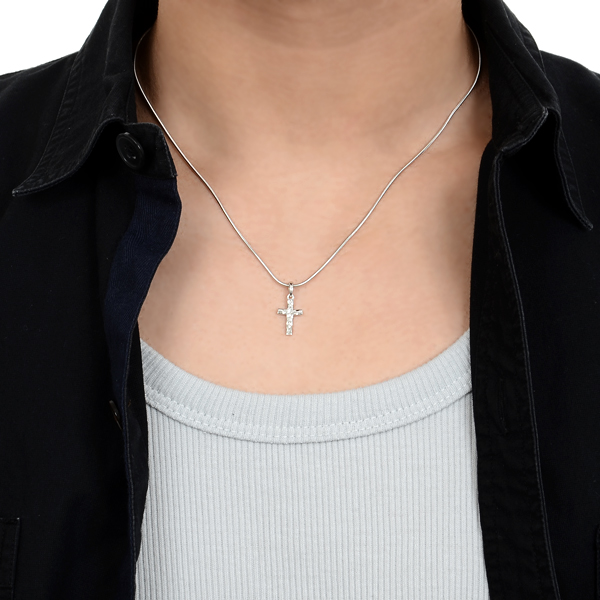 シルバーネックレス