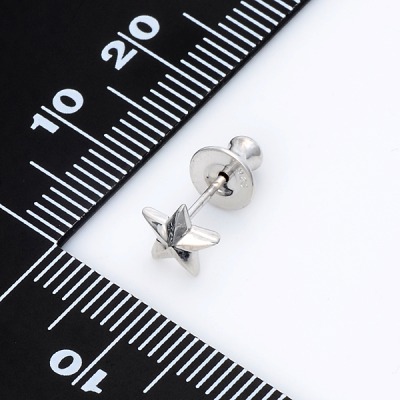 シルバーピアス(片耳用)