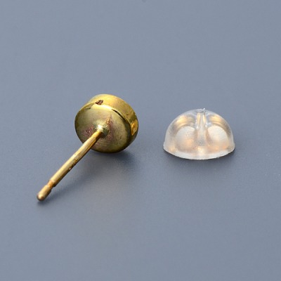 イエローゴールドピアス(片耳用)