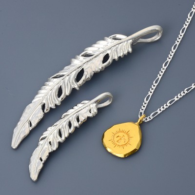 シルバーネックレス