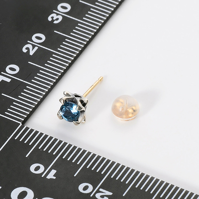 シルバーペアピアス