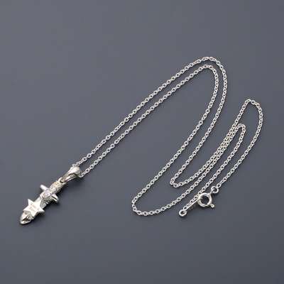 シルバーネックレス