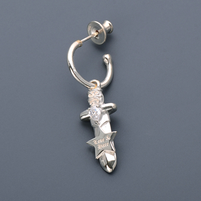 シルバーピアス(片耳用)