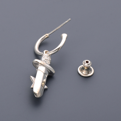 シルバーピアス(片耳用)