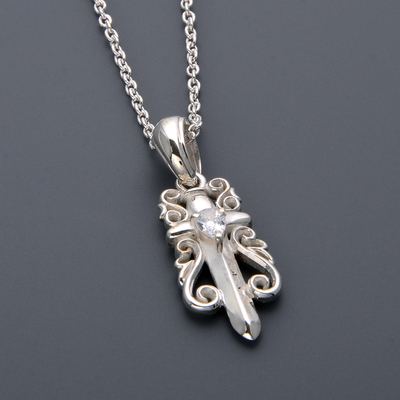 シルバーネックレス