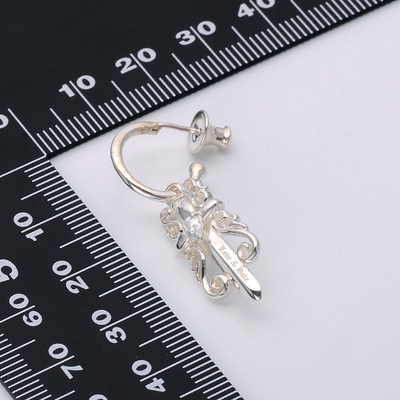 シルバーピアス(片耳用)