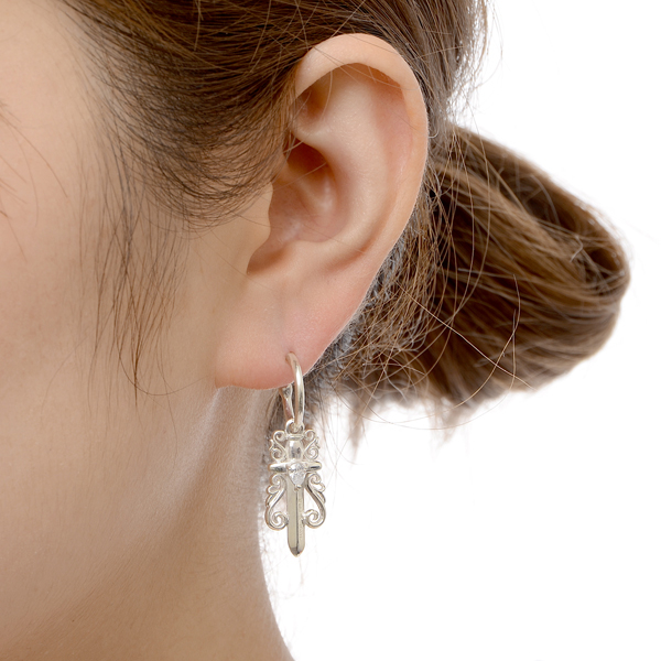 シルバーピアス(片耳用)