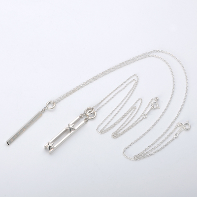 シルバーネックレス