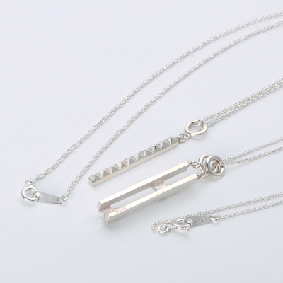 シルバーネックレス