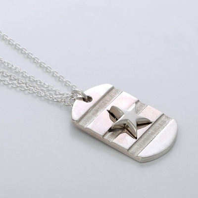 シルバーネックレス