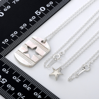 シルバーネックレス