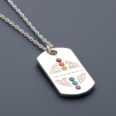 シルバーネックレス