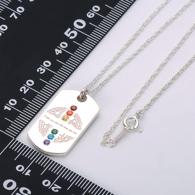 シルバーネックレス