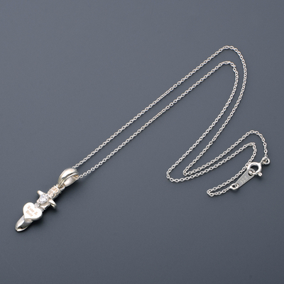 シルバーネックレス