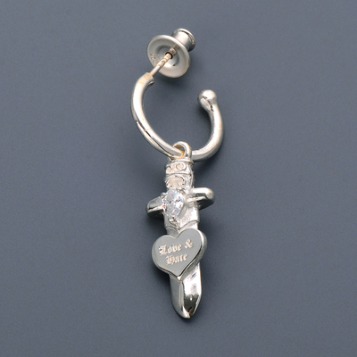 シルバーピアス(片耳用)