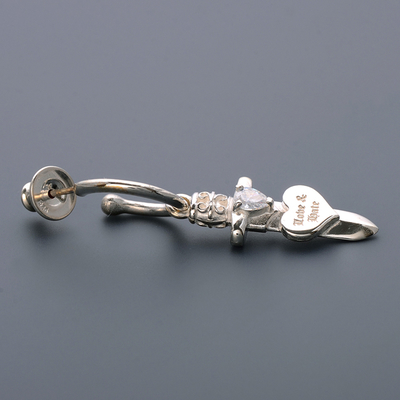 シルバーピアス(片耳用)