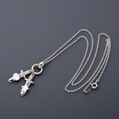 シルバーネックレス