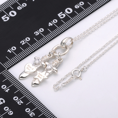 シルバーネックレス