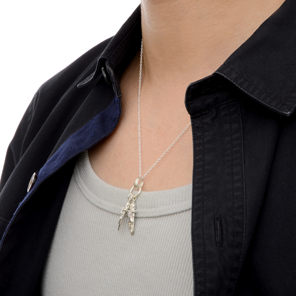 シルバーネックレス