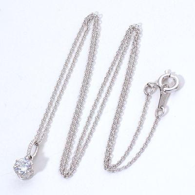 シルバーネックレス