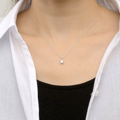 シルバーネックレス