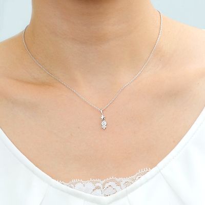 シルバーネックレス