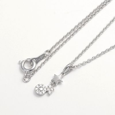 シルバーネックレス