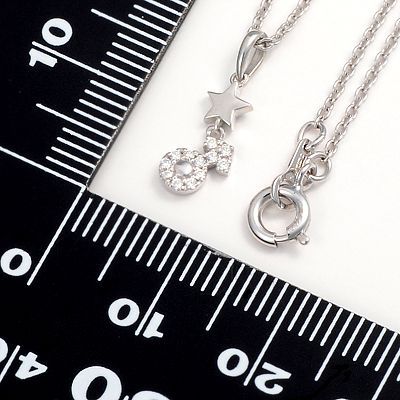 シルバーネックレス