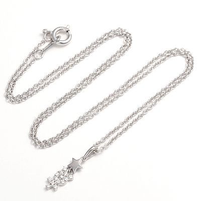 シルバーネックレス