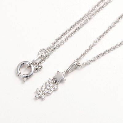 シルバーネックレス