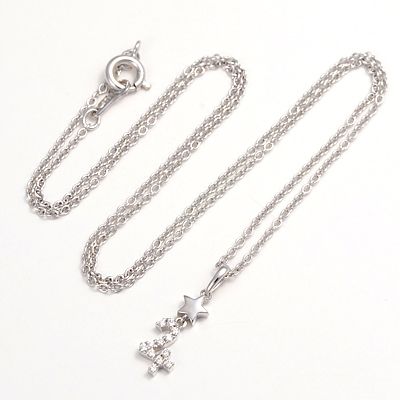 シルバーネックレス