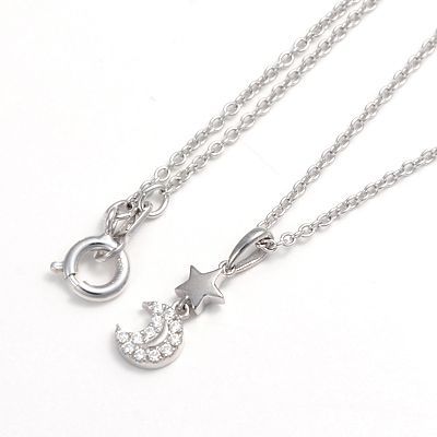 シルバーネックレス