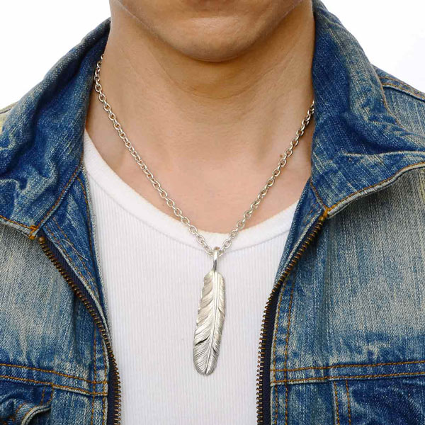 シルバーネックレス