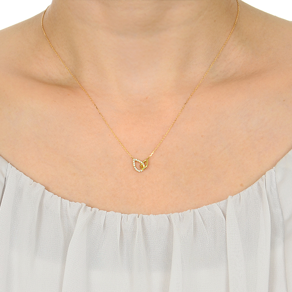 イエローゴールドネックレス