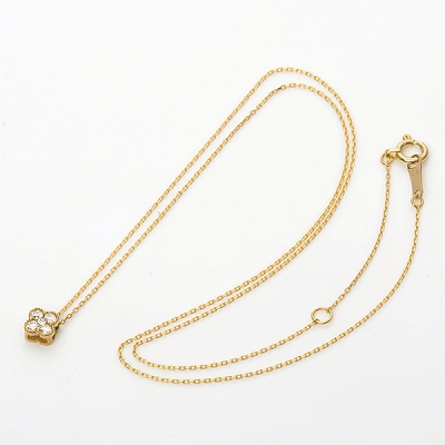 イエローゴールドネックレス