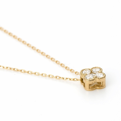 イエローゴールドネックレス