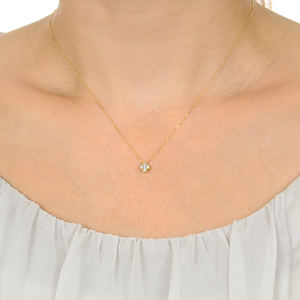 イエローゴールドネックレス