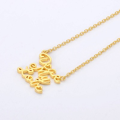 ネックレス付メッセージカード