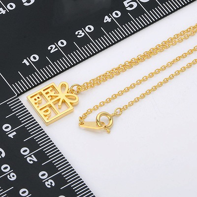 ネックレス付メッセージカード