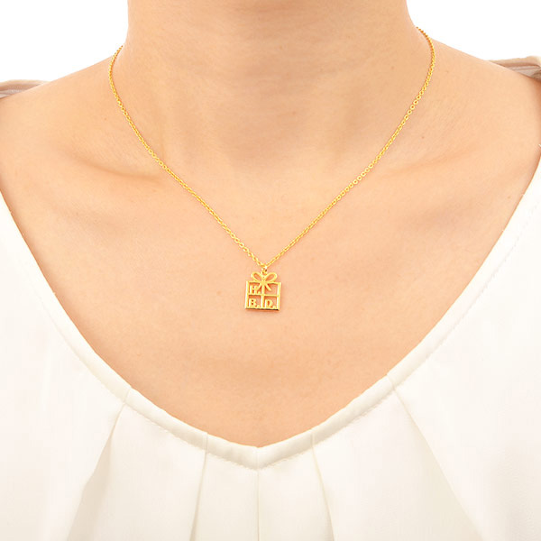 ネックレス付メッセージカード