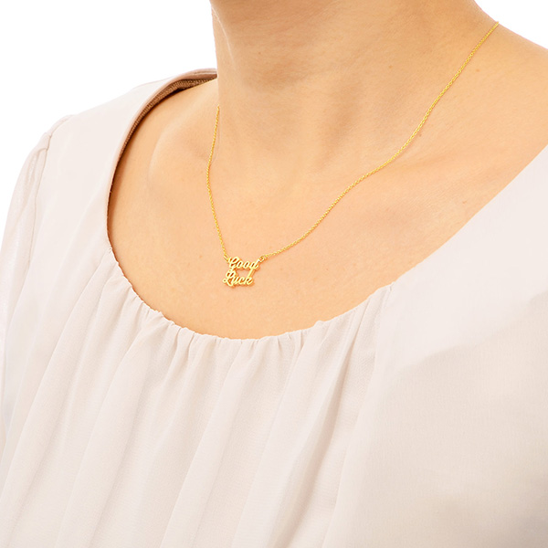 ネックレス付メッセージカード