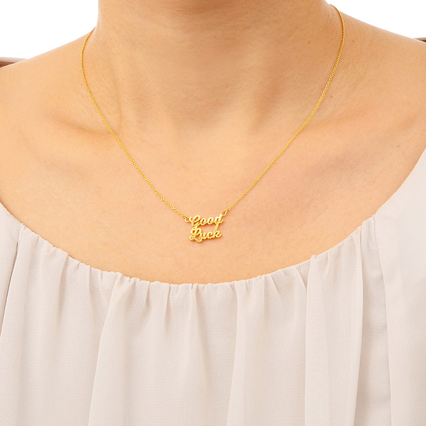 ネックレス付メッセージカード