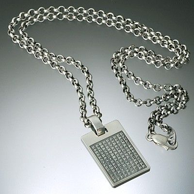 シルバーネックレス